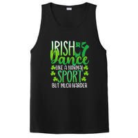 Irish Dance Dancing St Patrick's Day Shamrock Proudd Dancer PosiCharge Competitor Tank