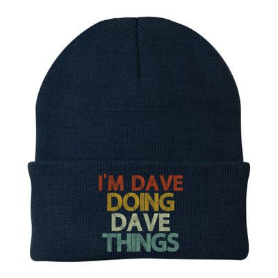 I'm Dave Doing Dave Things Funny First Name Dave Gift Idea Beanie