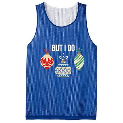 I Don't Do Matching Christmas Outfits But I Do Family Pajama Great Gift Mesh Reversible Basketball Jersey Tank