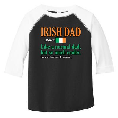 Irish Dad Definition Father’s Day Daddy Father Love Toddler Fine Jersey T-Shirt