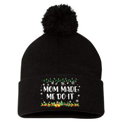 I Dont Do Matching Christmas Outfits Mom Made Me Do It Pom Pom 12in Knit Beanie