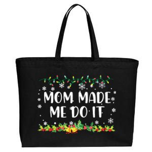 I Dont Do Matching Christmas Outfits Mom Made Me Do It Cotton Canvas Jumbo Tote