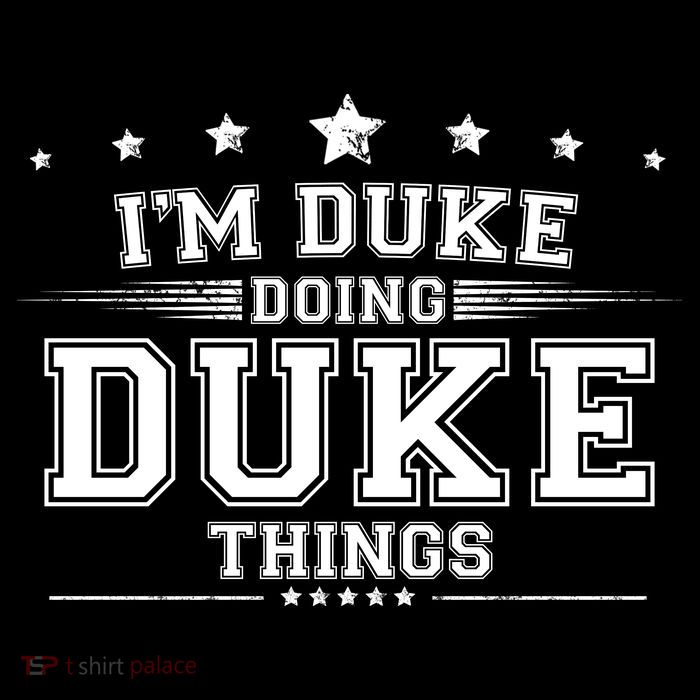 Im Duke Doing Duke Things 7-Panel Snapback Hat
