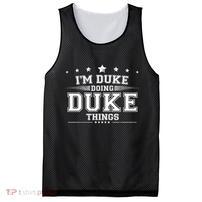 Im Duke Doing Duke Things Mesh Reversible Basketball Jersey Tank