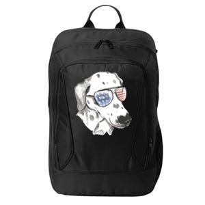 Independence Day Dalmatian Dog City Backpack