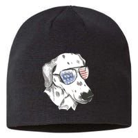 Independence Day Dalmatian Dog Sustainable Beanie