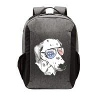 Independence Day Dalmatian Dog Vector Backpack