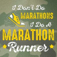 I Dont Do Marathons I Do A Marathon Runner Legacy Tie Dye Trucker Hat