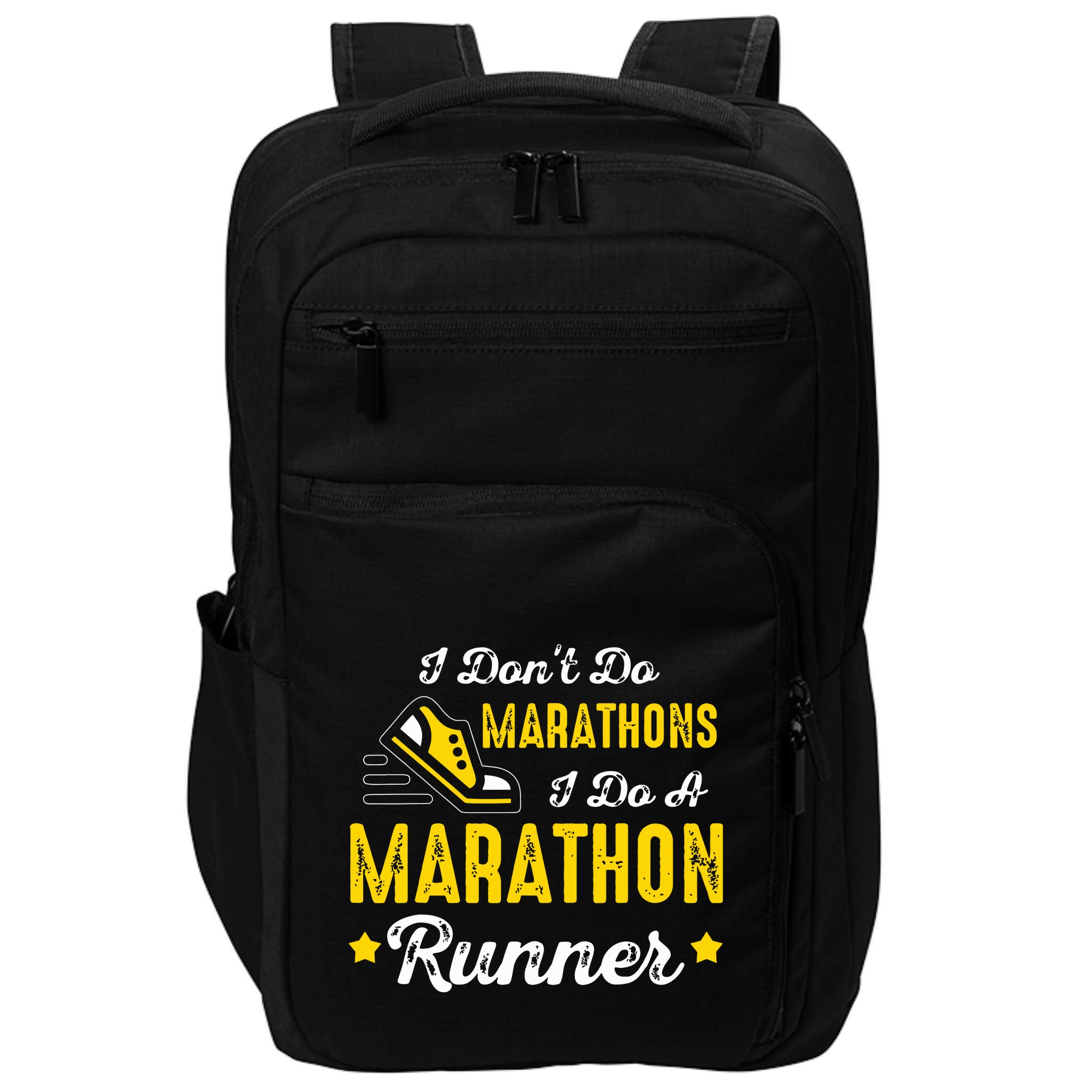 I Dont Do Marathons I Do A Marathon Runner Impact Tech Backpack