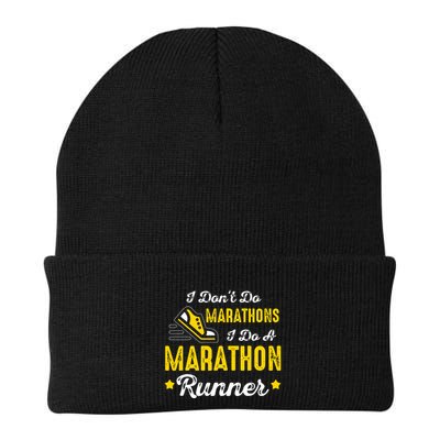 I Dont Do Marathons I Do A Marathon Runner Beanie