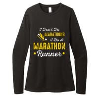 I Dont Do Marathons I Do A Marathon Runner Womens CVC Long Sleeve Shirt