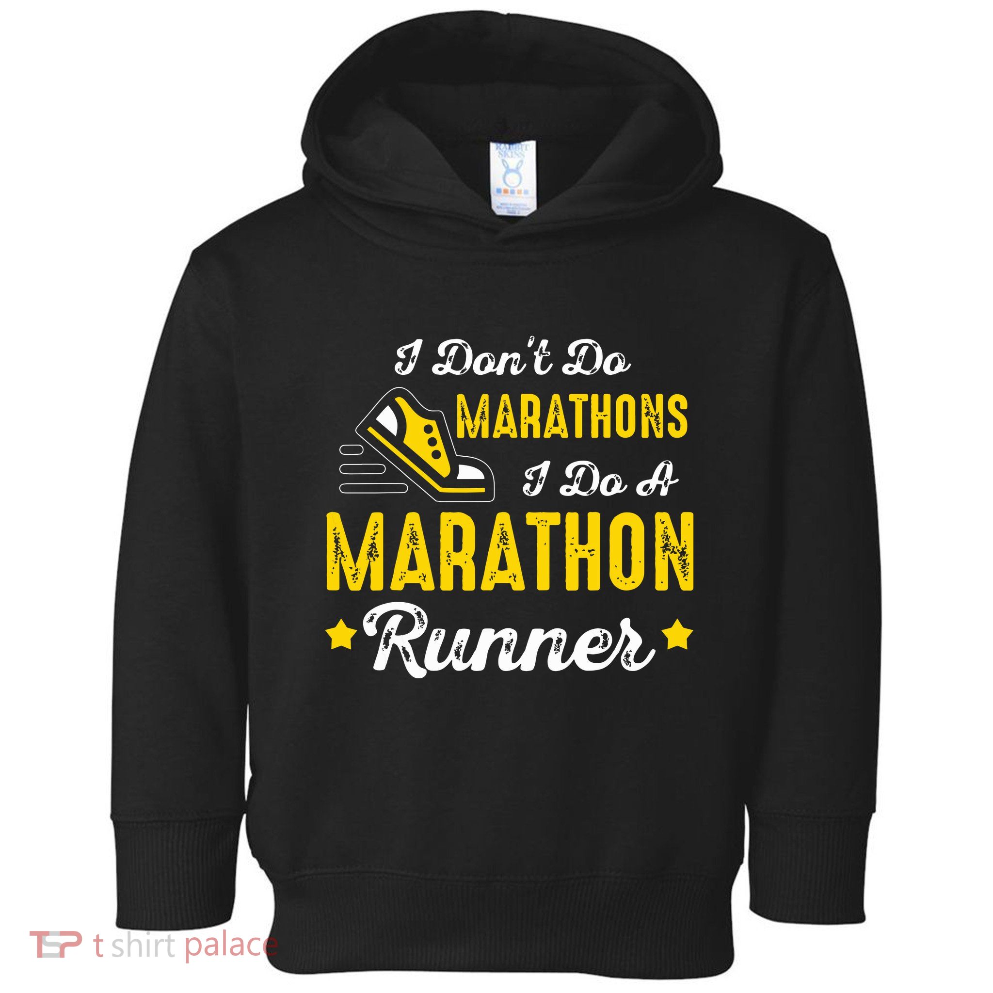 I Dont Do Marathons I Do A Marathon Runner Toddler Hoodie