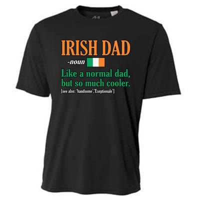 Irish Dad Definition Father’s Day Daddy Father Love Cooling Performance Crew T-Shirt