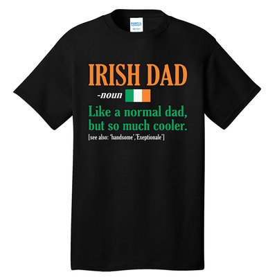 Irish Dad Definition Father’s Day Daddy Father Love Tall T-Shirt