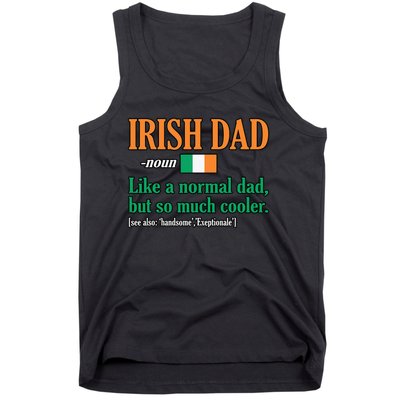 Irish Dad Definition Father’s Day Daddy Father Love Tank Top