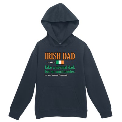 Irish Dad Definition Father’s Day Daddy Father Love Urban Pullover Hoodie