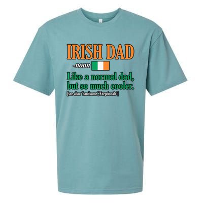 Irish Dad Definition Father’s Day Daddy Father Love Sueded Cloud Jersey T-Shirt