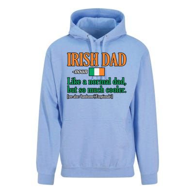 Irish Dad Definition Father’s Day Daddy Father Love Unisex Surf Hoodie