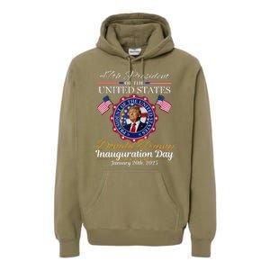 Inauguration Day Donald Trump 2025 Premium Hoodie