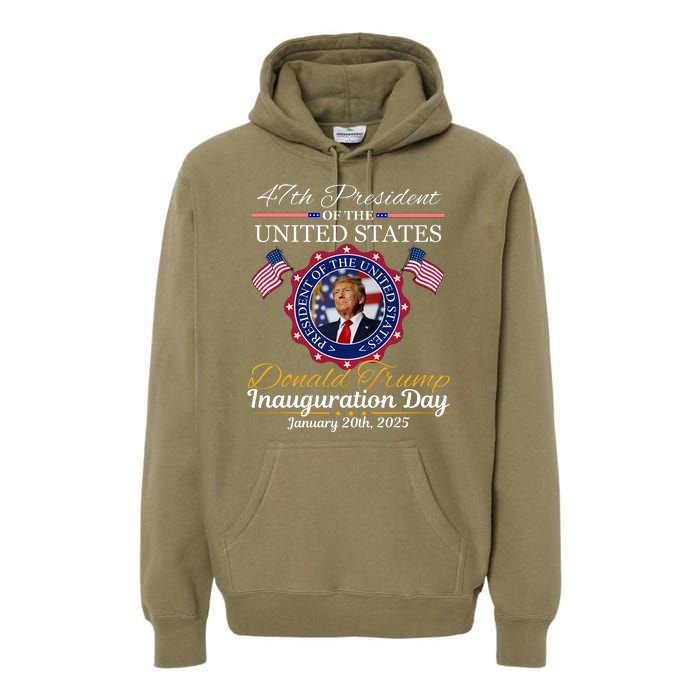 Inauguration Day Donald Trump 2025 Premium Hoodie