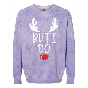 I DonT Do Matching Christmas Outfits But I Do Couple Xmas Colorblast Crewneck Sweatshirt