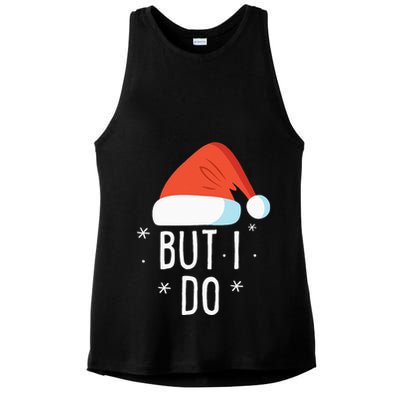 I Don't Do Matching Christmas Outfits But I Do Xmas Couples Ladies PosiCharge Tri-Blend Wicking Tank