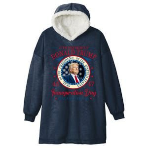 Inauguration Day Donald Trump 2025 Hooded Wearable Blanket