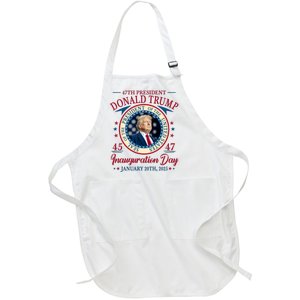 Inauguration Day Donald Trump 2025 Full-Length Apron With Pockets