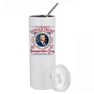 Inauguration Day Donald Trump 2025 Stainless Steel Tumbler