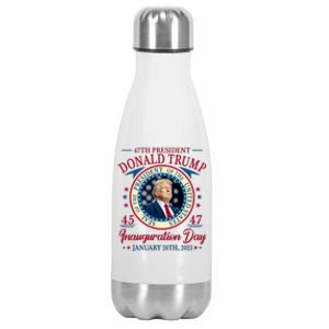 Inauguration Day Donald Trump 2025 Stainless Steel Insulated Water Bottle