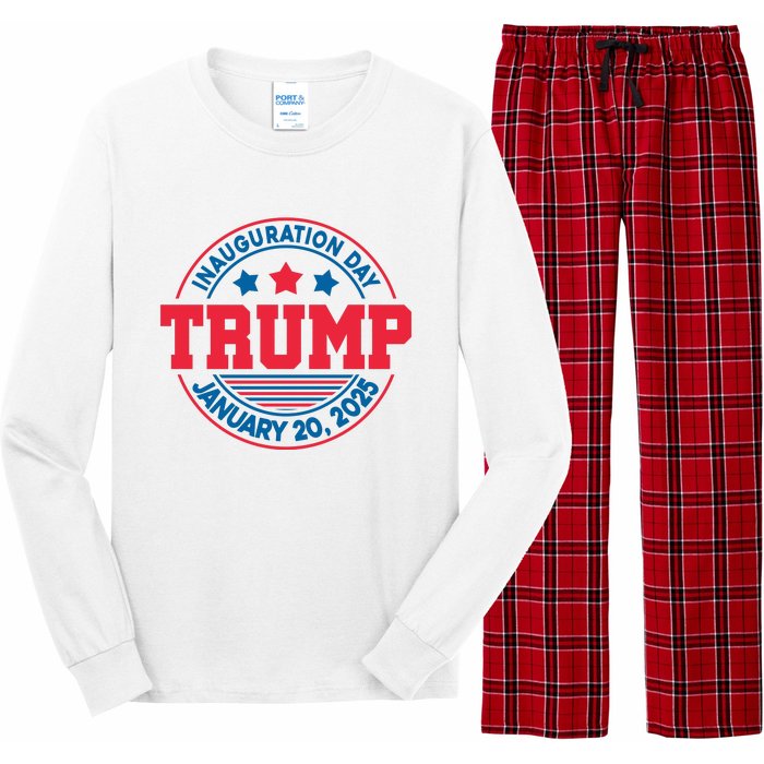 Inauguration Day Donald Trump 2025 Long Sleeve Pajama Set