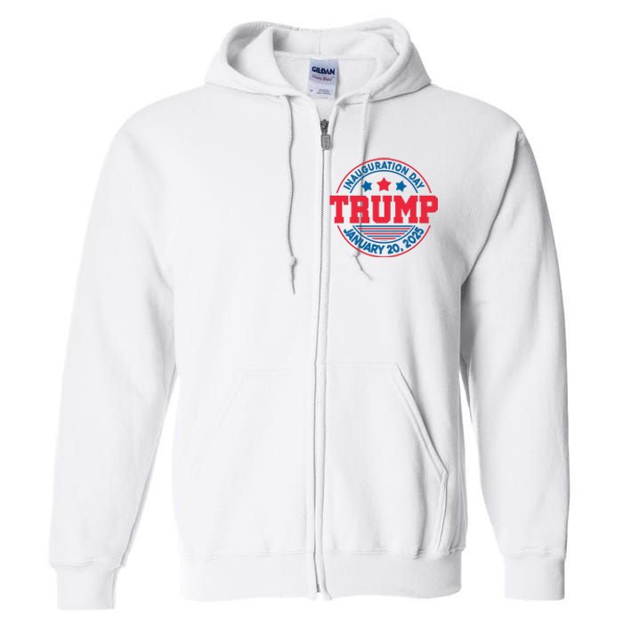 Inauguration Day Donald Trump 2025 Full Zip Hoodie