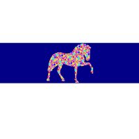 International Dot Day Colorful Dotted Horse Cute Gift Bumper Sticker