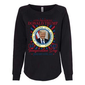 Inauguration Day Donald Trump 2025 Womens California Wash Sweatshirt