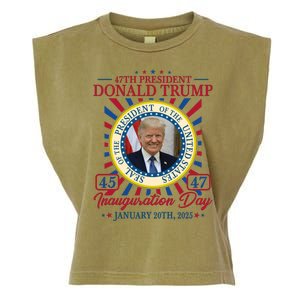 Inauguration Day Donald Trump 2025 Garment-Dyed Women's Muscle Tee