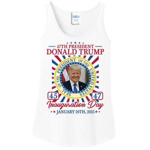 Inauguration Day Donald Trump 2025 Ladies Essential Tank