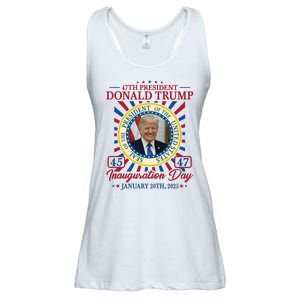 Inauguration Day Donald Trump 2025 Ladies Essential Flowy Tank