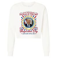 Inauguration Day Donald Trump 2025 Cropped Pullover Crew