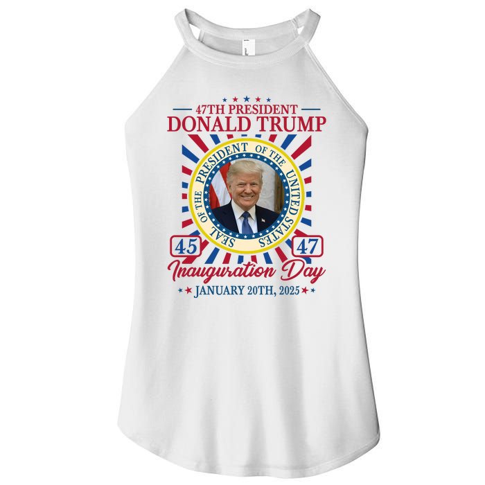 Inauguration Day Donald Trump 2025 Women's Perfect Tri Rocker Tank