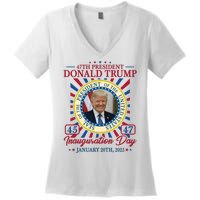 Inauguration Day Donald Trump 2025 Women's V-Neck T-Shirt