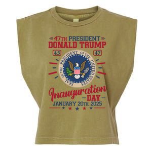 Inauguration Day Donald Trump 2025 Garment-Dyed Women's Muscle Tee