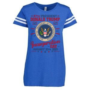 Inauguration Day Donald Trump 2025 Enza Ladies Jersey Football T-Shirt