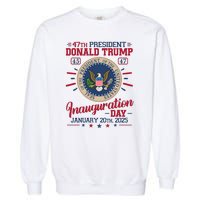 Inauguration Day Donald Trump 2025 Garment-Dyed Sweatshirt