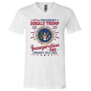 Inauguration Day Donald Trump 2025 V-Neck T-Shirt