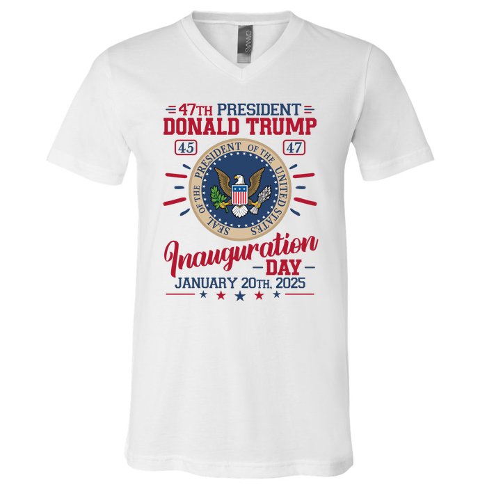 Inauguration Day Donald Trump 2025 V-Neck T-Shirt