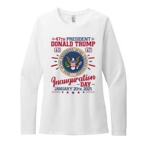 Inauguration Day Donald Trump 2025 Womens CVC Long Sleeve Shirt