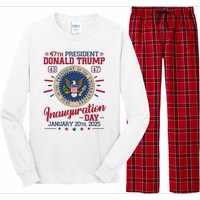 Inauguration Day Donald Trump 2025 Long Sleeve Pajama Set