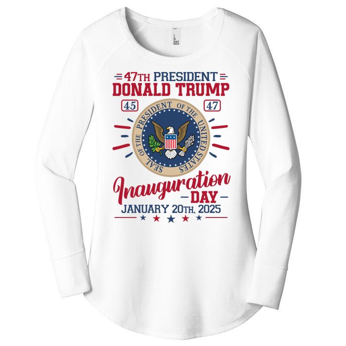 Inauguration Day Donald Trump 2025 Women's Perfect Tri Tunic Long Sleeve Shirt