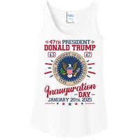 Inauguration Day Donald Trump 2025 Ladies Essential Tank