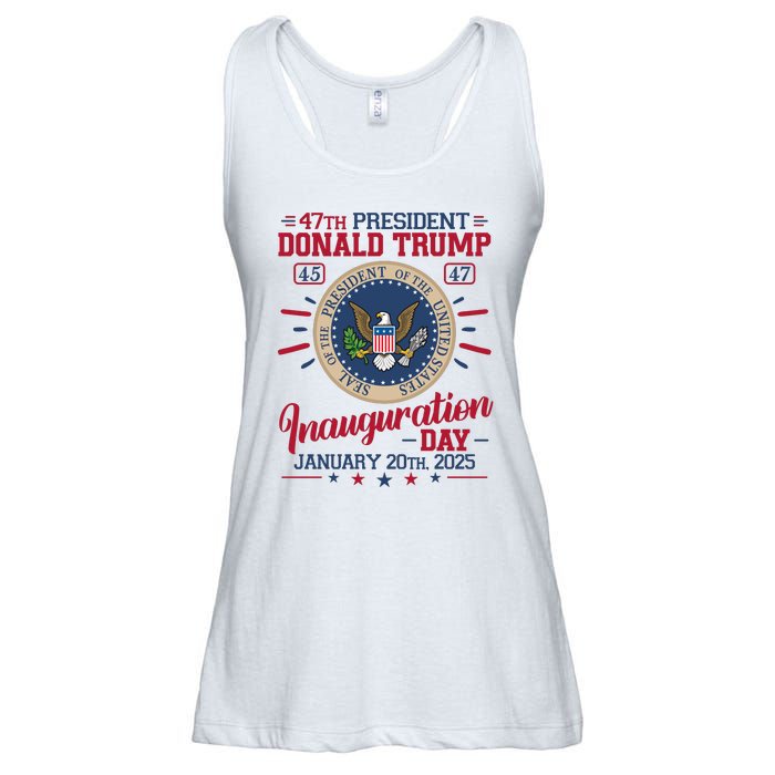 Inauguration Day Donald Trump 2025 Ladies Essential Flowy Tank